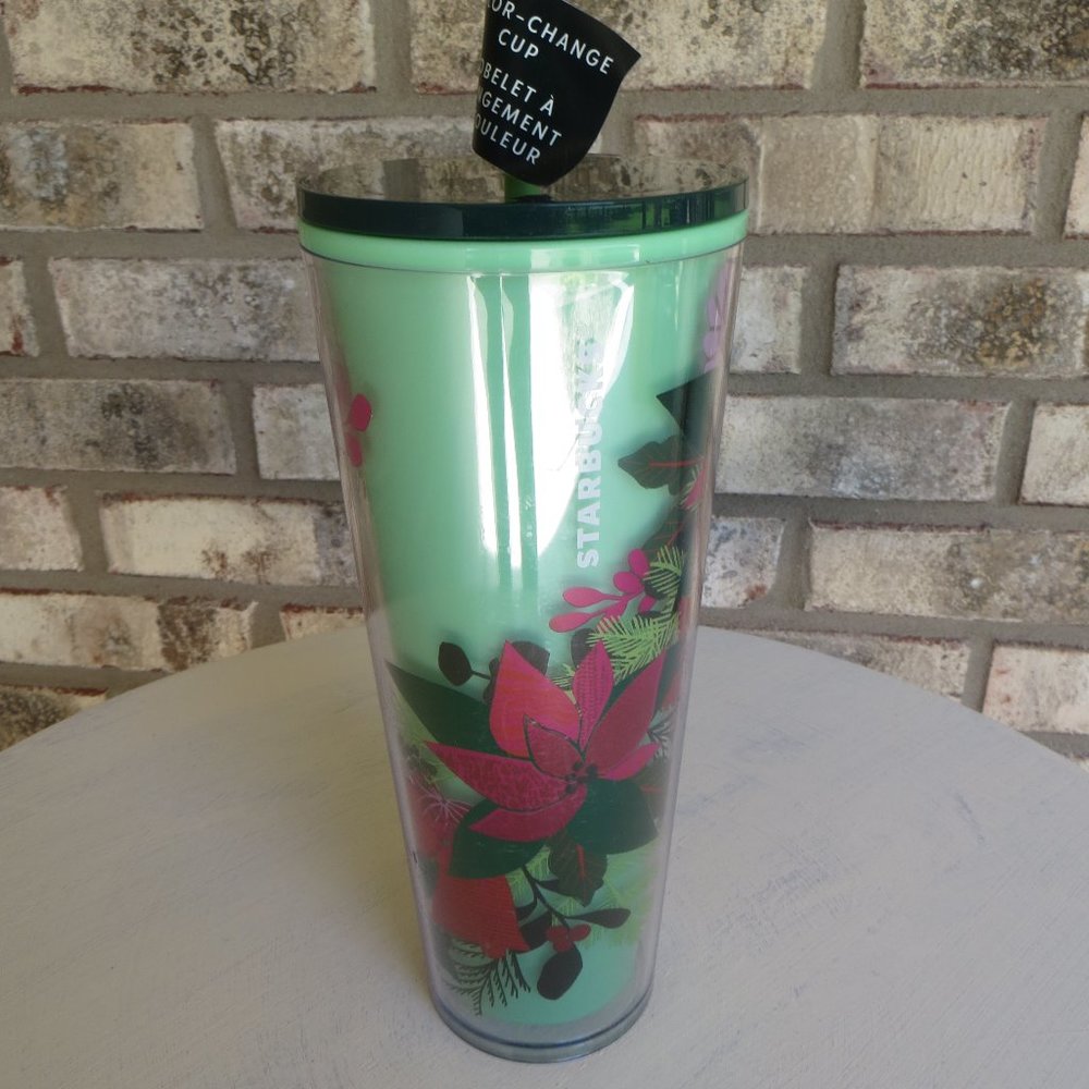 Starbucks holiday 2021 tumbler Color Changing